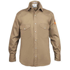 Just In Trend Flame Resistant Fr Heavy Duty Welding Shirt - 100 C - 9 Oz Large