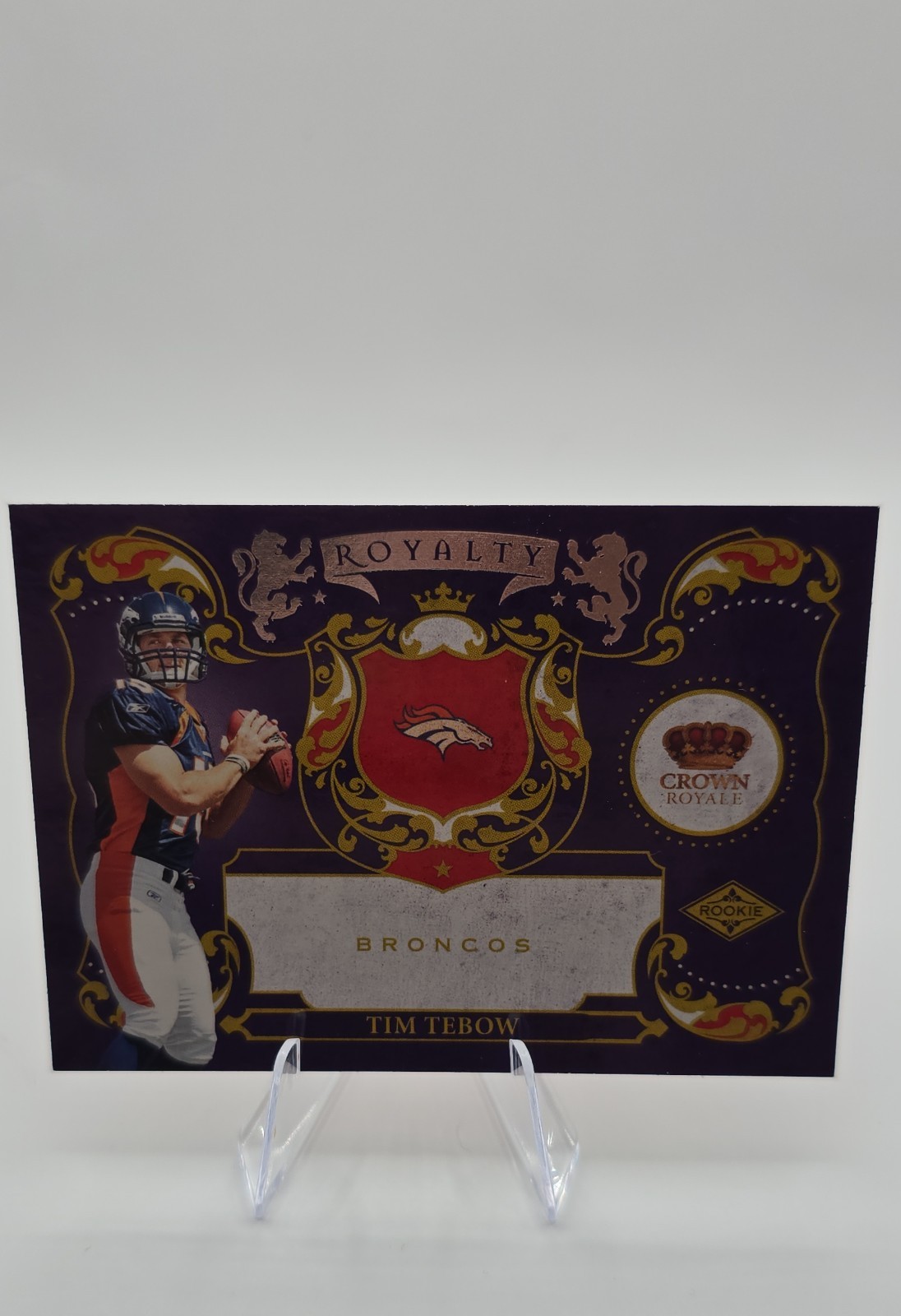 Tim Tebow Panini Crown Royale Rookie Royalty #11 Base
