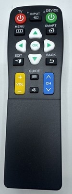 New Universal For Seniors Learning Functions Big Button TV DVD Remote Control