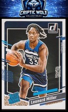 2023-24 Donruss #209 Leonard Miller Minnesota Timberwolves