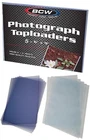 5 BCW 6x9 Toploaders Rigid Card Photo Storage with 5 Soft Inner Sleeves Premium