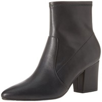 Damen Stretchstiefelette Mit Absatz Schwarz 41 EU - Amazon Essentials Schuhe