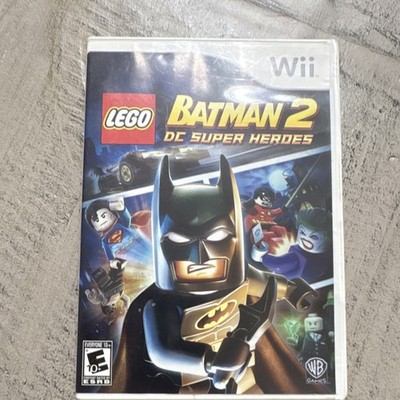 LEGO Batman 2: DC Super Heroes Nintendo Wii, Multiplayer, Manual, Warner Bros.