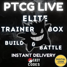 Elite Trainer Box Build & Battle Codes Online Pokemon TCG Live Instant delivery