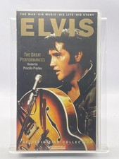 Elvis Presley - Elvis The Great Performances VHS Tape