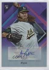 2020 Topps Fire Fire Auto Purple 6/50 AJ Puk #FA-AP Auto 0b67