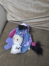 Disney Store Winnie The Pooh Sugar Plum Fairy Eeyore Bean Bag Plush 7"