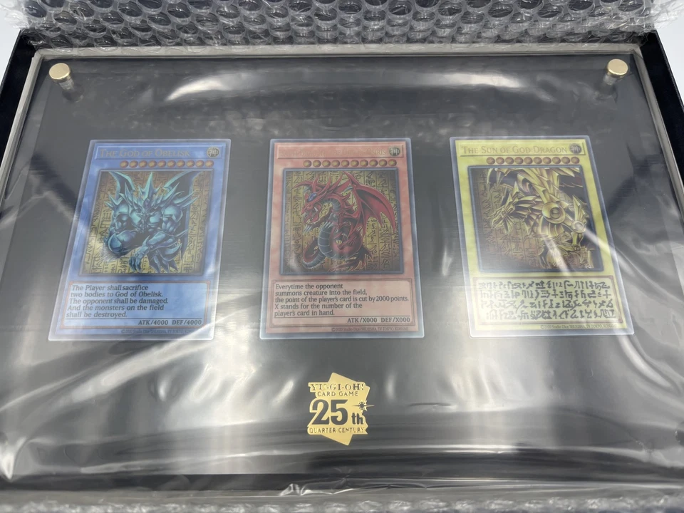 Yu-Gi-Oh TCG 25th Anniversary Egyptian God Commemorative w/case NEW - Image 2 of 4