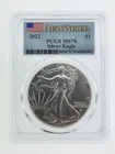 2022 American Silver Eagle, PCGS MS70 First Strike