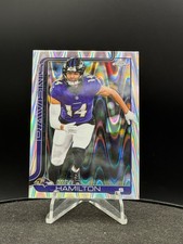 2025-26 Topps Chrome Football RAYWAVE REFRACTOR #29 Kyle Hamilton Ravens NM