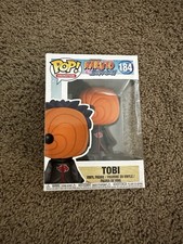Figura de vinilo Funko Pop Anime Naruto Shippuden Tobi 184 con funda protectora
