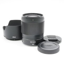 Near Mint Nikon NIKKOR Z 35mm f/1.8 S Z Mount Prime Lens with Hood 40008