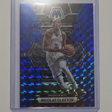 2022-23 Panini Mosaic - Nicolas Claxton #47 Blue Mosaic Prizm /199