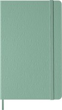 Image of Moleskine Classic Ruled Notebook, With Hard Cover and Elastic Closure, Sage Gree