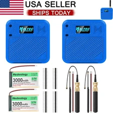 2Set Heltec Meshtastic LoRa V3 ESP32 Wifi Board+Case+IPX 915MHz Antenna+Battery