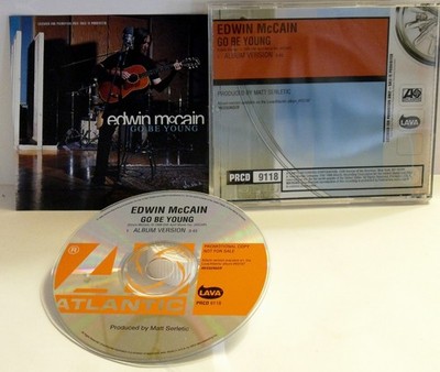 Edwin Mc Cain -  Go Be Young Promotional ONLY CD Single - ** Free Shipping**