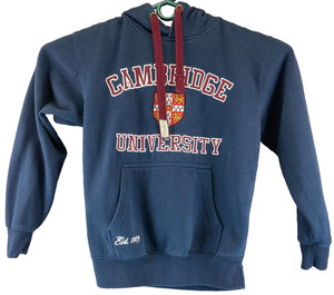 Rare pull à capuche de l'université de Cambridge avec grand logo XL - France
