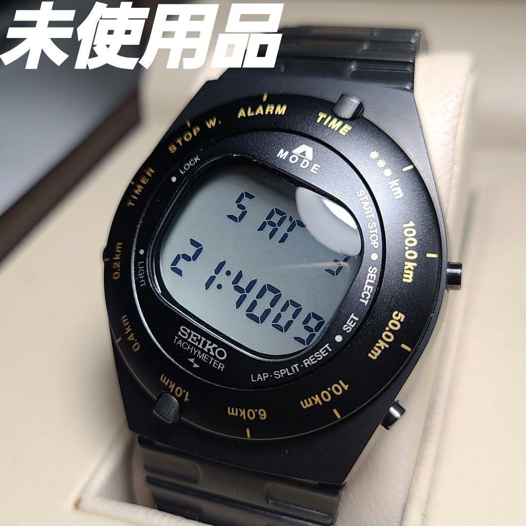 SEIKO Giugiaro SBJG003 Limited 3000 Black Watch Reissue