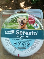 Seresto Flea and Tick Collar for Large Dogs, Over 18 lbs New Sealed