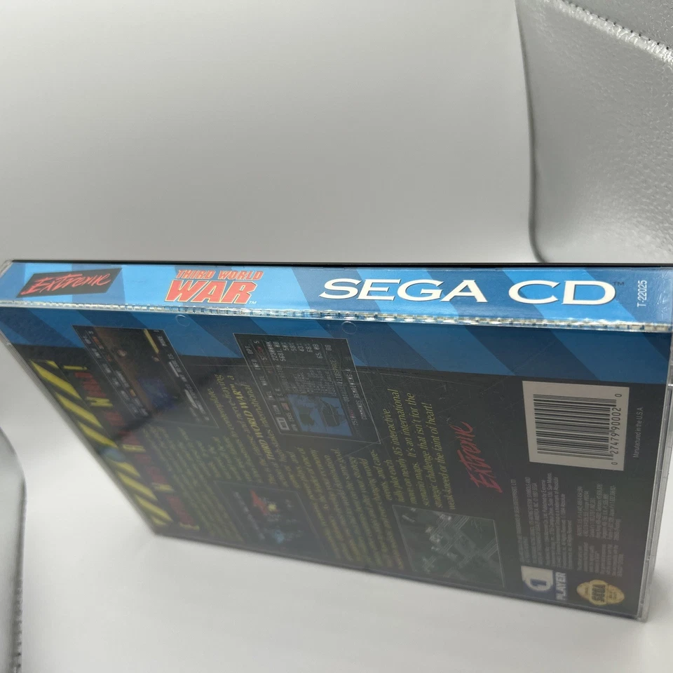 Third World War - Sega CD Complete TESTED CIB - Image 3 of 4