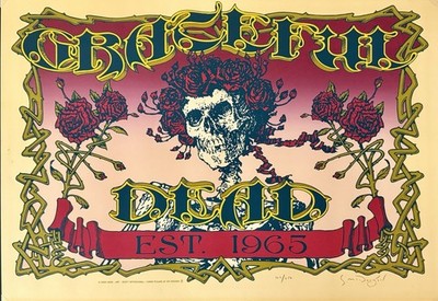 Rare Grateful Dead “Est. 1965” Print – Signed Scott McDougall