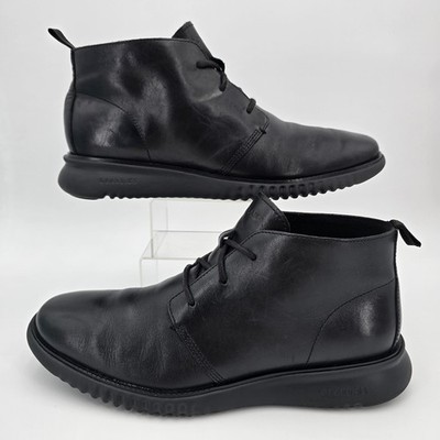 Cole Haan Boots Men 9 Black 2 Zerogrand Chukka Ankle Soft  display picture 2