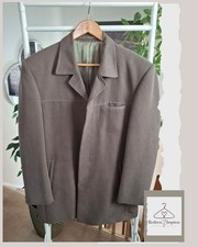 Mens Italian Suit Jacket Size L 40 in Chest Formal Smart Zero Venturi Designer