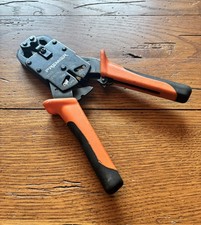 Premier Ratcheting Modular Crimper RJ11 RJ45 Crimping Tool