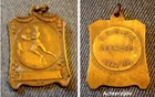 Bronzen sportmedaille III e divisie voetbal A.B.S.S.A. 1957-58