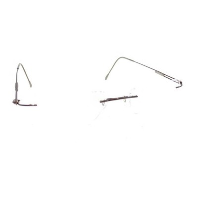 Silhouette 7534 40 6087 Brown Rimless Eyeglasses Frames 135 Austria Titanium