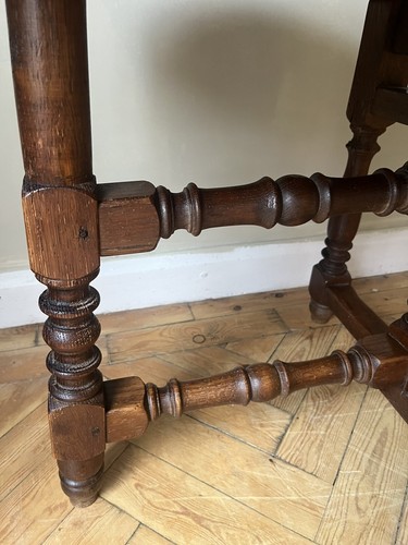 French Vintage Folding Gateleg Coffee/ Side Table - Picture 4 of 13