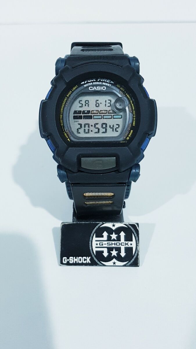 Vintage G-Shock DW-002 Navy-Blue Army Matte Black Surfrider Vintage G-Shock DW-002 Navy-Blue Army Matte Black Surfrider