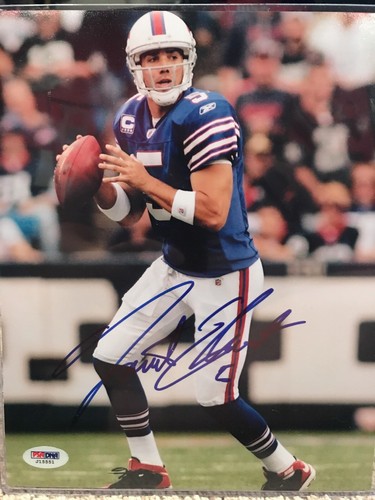 Trent Edwards Signed Buffalo Bills 8x10 Photo PSA - 第 1/5 張圖片
