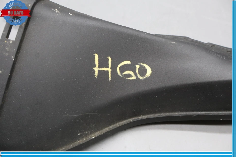 Tubo de admisión de aire negro 12-17 Audi A6 Preium A6 Quattro 4G0129624F OEM Foto 4 de 4