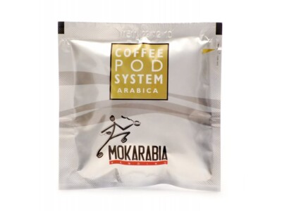 80 Mokarabia E.S.E Kaffeepads für Siegträgermaschine. Direktimport aus Italien.