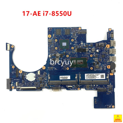 For HP ENVY 17-AE Laptop Motherboard RANGER11 6050A2927601 i7-8550U L02141-601