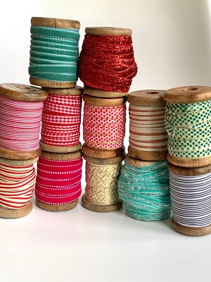  Danish House Doctor stilvolles Band Borte Nähen Handwerk Geschenkpapier - Meterware