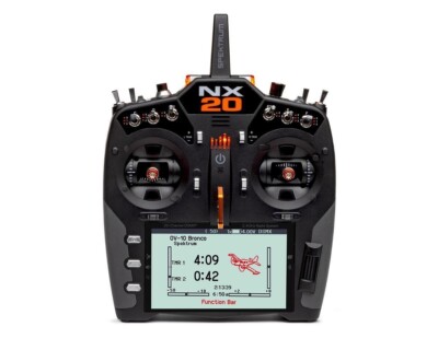 Spektrum RC NX20 2.4GHz DSMX 20-Channel Radio System Transmitter