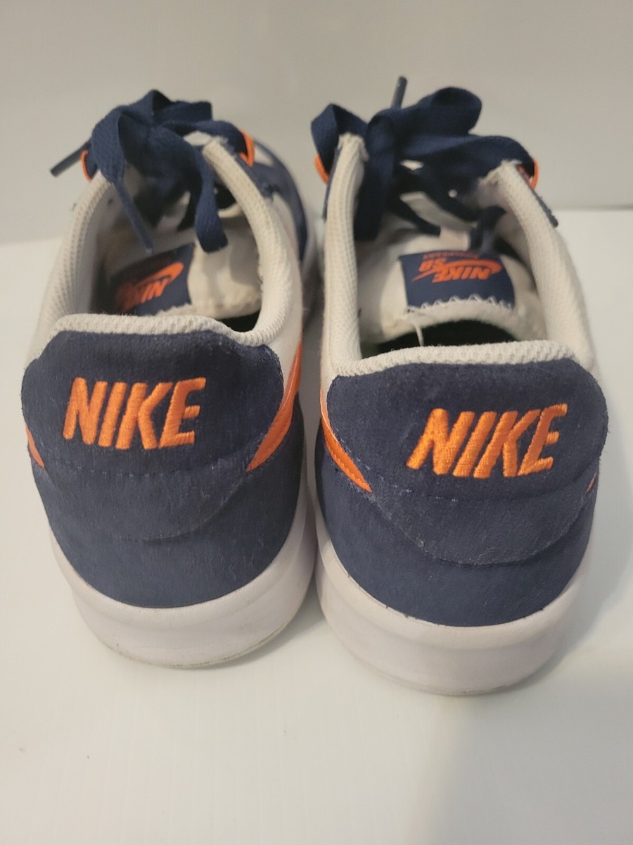 Size 8.5 - Nike Adversary Premium SB Navy Safety Orange | eBay display picture 1