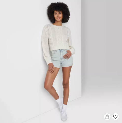 Women's High-Rise Rolled Cuff Jean 