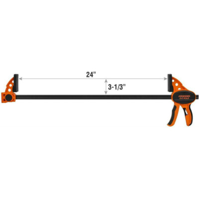 JORGENSEN 33436 36-Inch Medium-Duty E-Z Hold Expandable Bar Clamp At - Foto 6