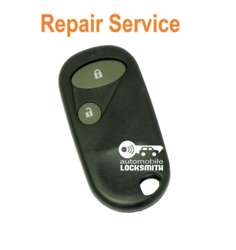 Honda Jazz Civic Accord CRV FRV HRV S2000 2 button remote key Repair Service - Picture 1 of 1