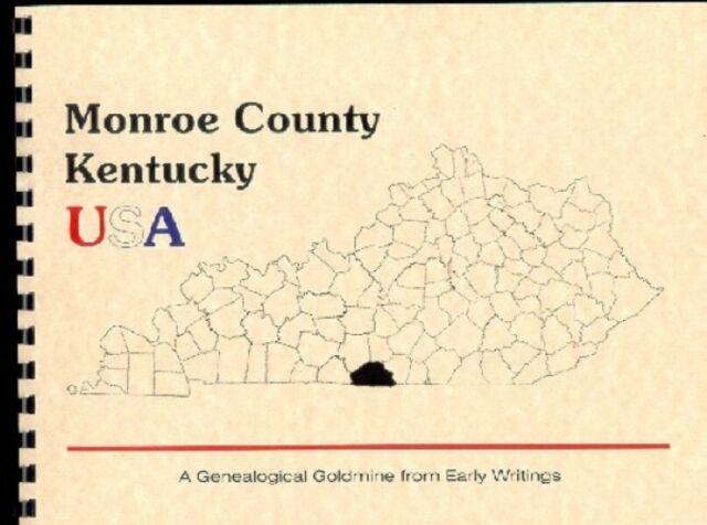 Monroe County Kentucky 1888 History Biographies Tompkinsville KY New RP eBay