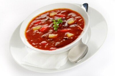 Gulaschsuppe nur mit natürlichen Zutaten 1,2 kg  ( 3 Dosen) - vom Landmetzger