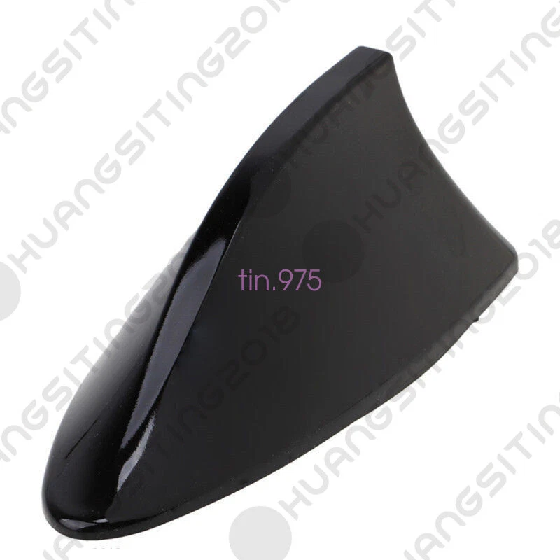 Black Universal SUV Car Roof Radio AM/ FM Signal Shark Style Aerial Fin Antenna Foto 3 de 4