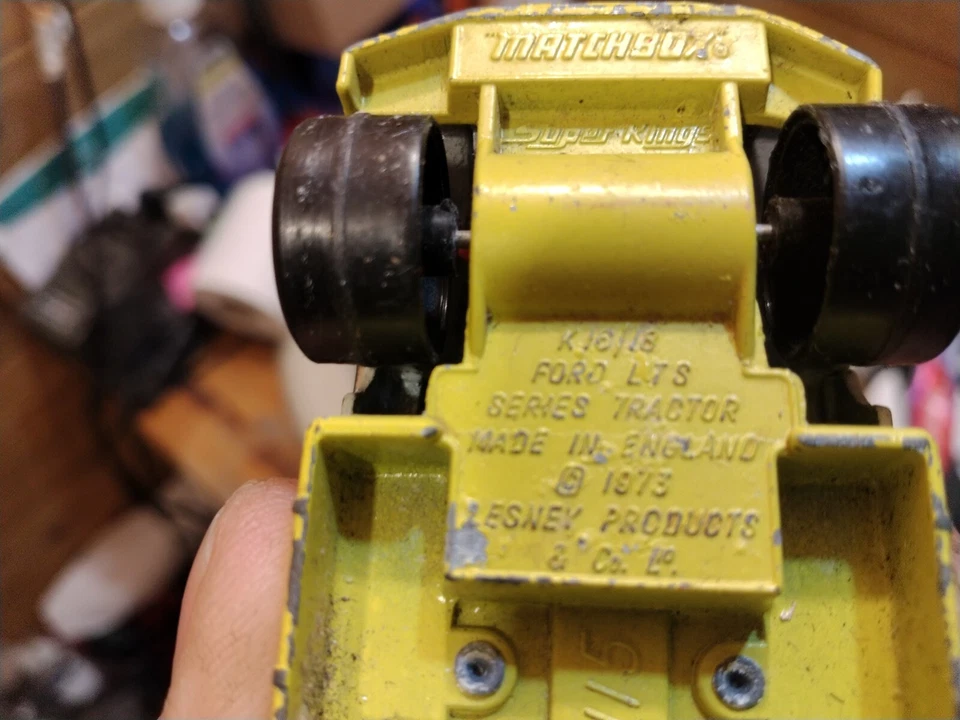 VINTAGE Matchbox Shell Ford Lts series tractor and Texaco articulated tanker - Image 4 of 4