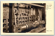 Tower of London Portcullis Gear in the Bloody Tower London Postcard