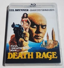 Death Rage Bluray Yul Brynner’s Final Film Dark Force Exclusive OOP 1976