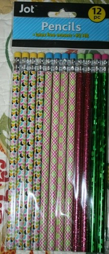 GIRL VIBES COMPOSITION BOOK + PACKAGE OF 12 COLORFUL PENCILS NEW SCHOOL SUPPLIES - Picture 3 of 3