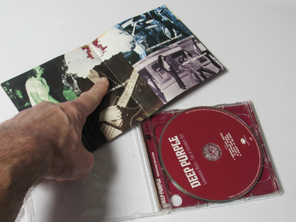 Deep Purple Live in Stockholm (2xCD Eagle Records) *Inlay DAMAGE* buy2 get1 FREE Foto 3 de 4